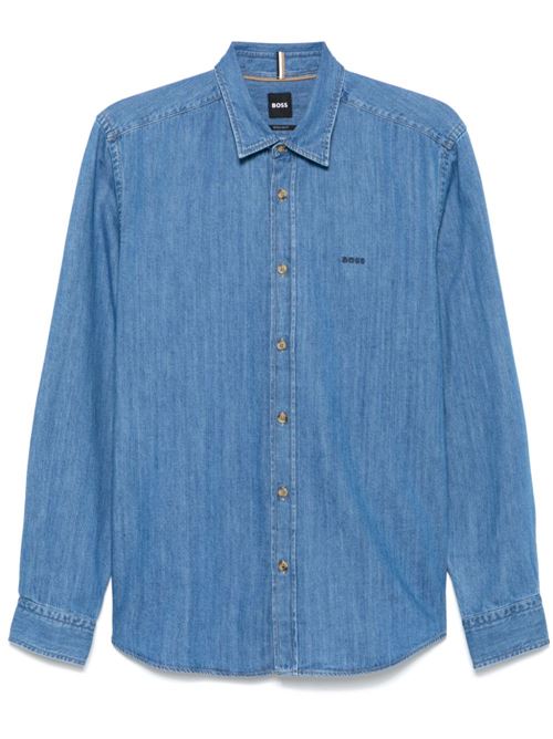 Camicia uomo in denim BOSS | 50520279410