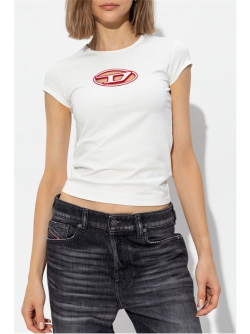 T-shirt donna maniche corte DIESEL | A062680AFAA141A