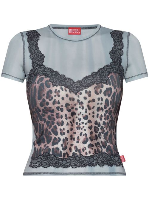 T-shirt donna animalier T-Ileni DIESEL | A166030CLBP8PDA