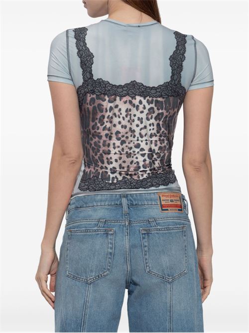 T-shirt donna animalier T-Ileni DIESEL | A166030CLBP8PDA