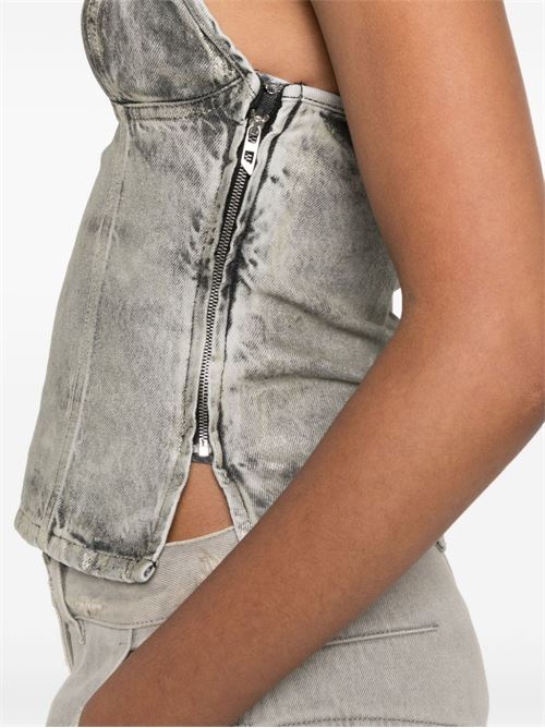 Canotta donna denim laminato DIESEL | A1684709L7902