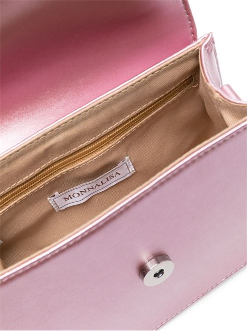 Borsa bambina rosa con fiocco MONNALISA | 17E00050810090