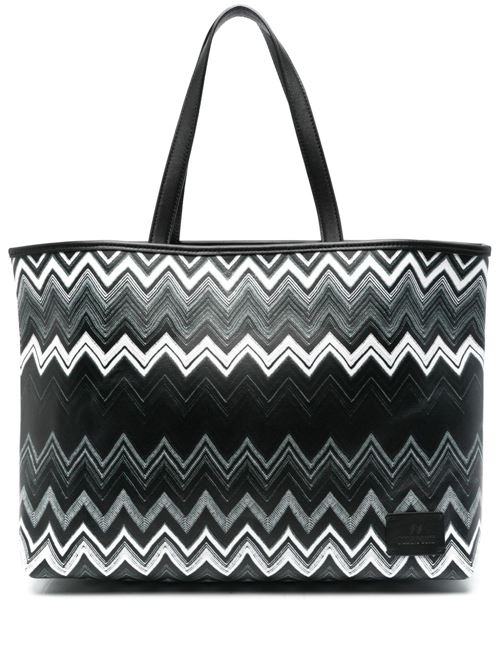 Borsa donna tote nera Missoni | MI10056C001