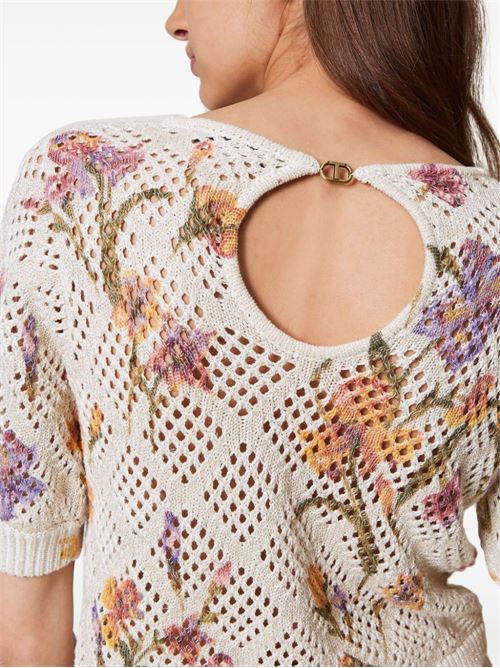 Maglia donna a fiori TWINSET | 251TP363012329