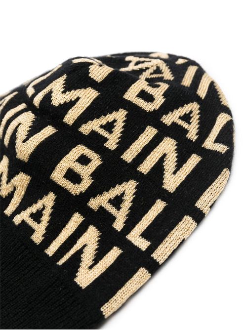 Cappello bambina in maglia BALMAIN Kids | BT0A37Z1849930OR