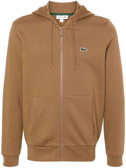 Felpa uomo con zip LACOSTE | SH9626SIX