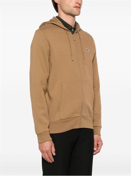 Felpa uomo con zip LACOSTE | SH9626SIX