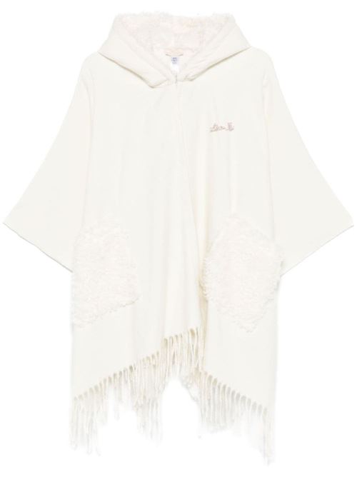 Poncho donna con cappuccio LIU-JO | 2F4018T030010701