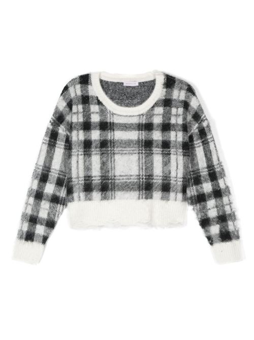 Maglia bambina tartan MONNALISA | 17D60140965001