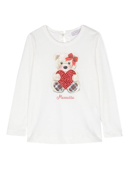 T-shirt bambina manica lunga MONNALISA | 19D64340030001