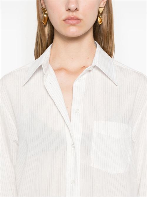 Camicia donna a righe verticali PINKO | 103708A273ZZ1