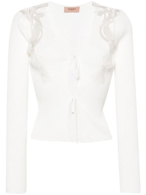 Cardigan donna in pizzo TWINSET | 242TP319300282