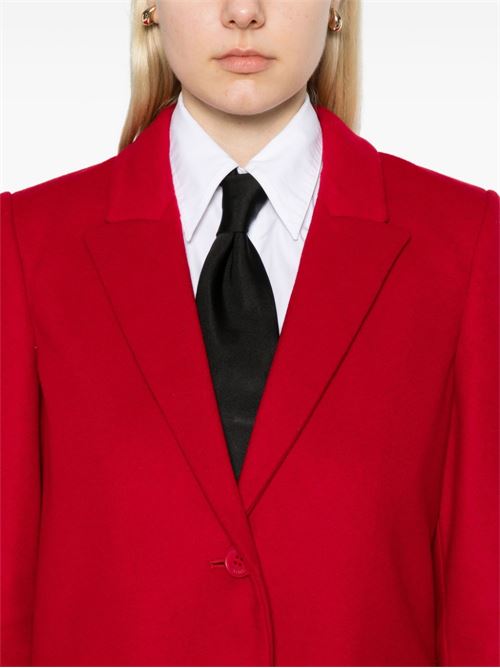 Cappotto donna monopetto rosso TWINSET | 242TT220200740