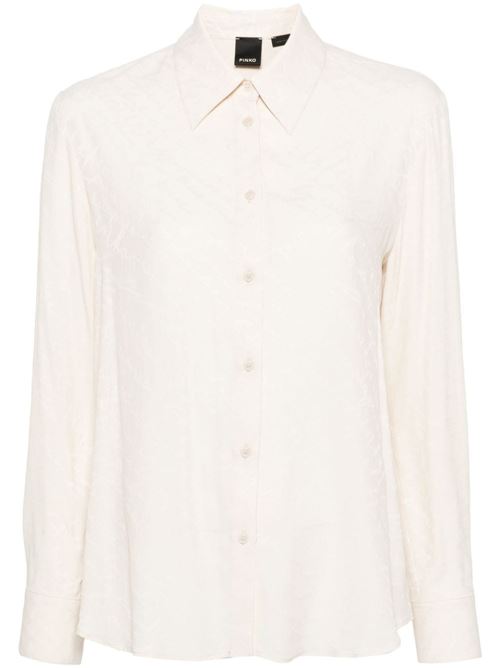 Camicia donna avorio PINKO | 103813A193N96