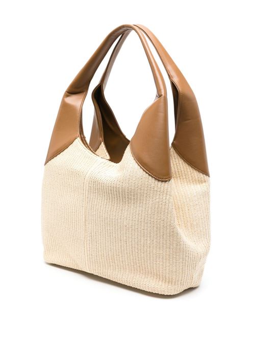 Borsa donna a spalla THEMOIRè | TMSR24NP81SHELL/CARAMEL