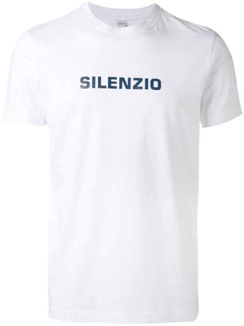 T-shirt Silenzio bianca ASPESI | AY27A33501072