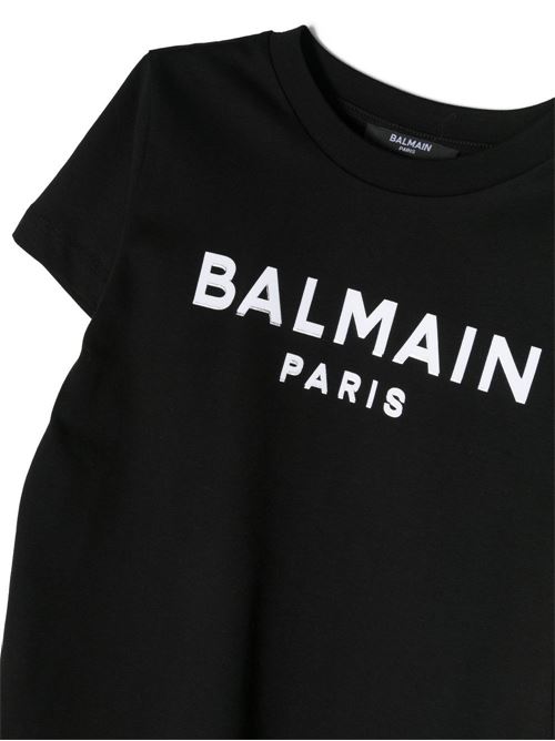 T shirt bambino con stampa BALMAIN Kids | BS8P31Z0082930BC