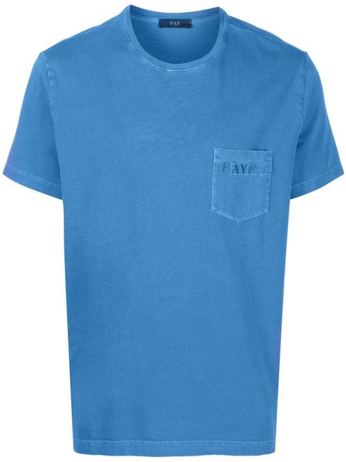 T shirt uomo in cotone FAY | NPMB346132TUYKU417