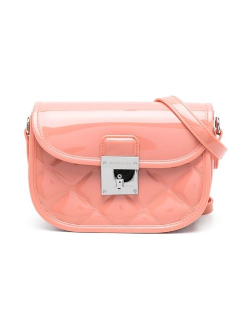 Borsa bambina rosa salmone lucida MONNALISA | 17A00210970091