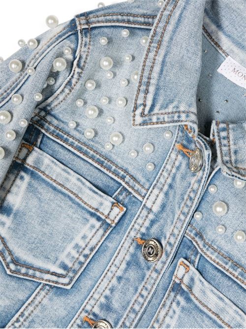 Giacca denim con decorazioni MONNALISA | 79A10010510057