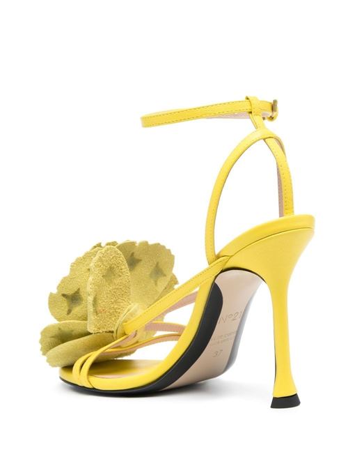 Sandalo giallo con fiore N°21 | 23ECPXNV15062X013